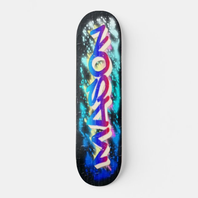 MASON Customised Graffiti Skateboard (Front)