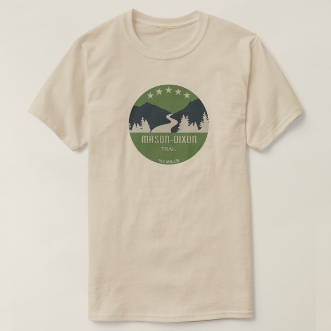 Mason-Dixon Trail T-Shirt (Design Front)