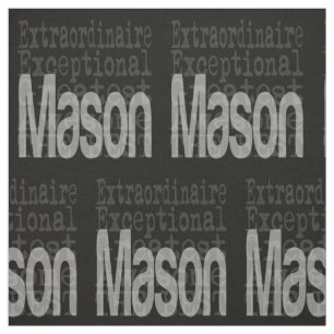 Mason Extraordinaire Fabric
