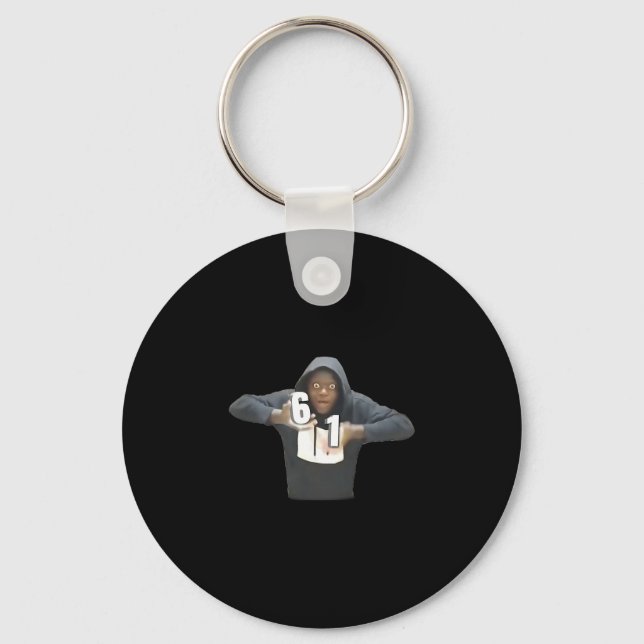 Mason Ice Cream Drip 61 Six Sixty One Meme Gen Alp Key Ring (Front)