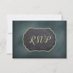 Mason Jars Summer Night RSVP Card