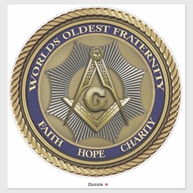 Mason Logo Masonic Order Genuine (Sheet)