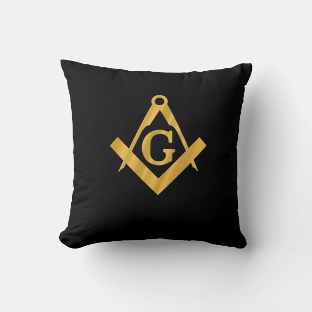 Mason Masonic Pillow (Front)