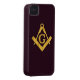 Mason Masonic Product on Brown Case-Mate iPhone Case (Back/Right)