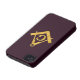 Mason Masonic Product on Brown Case-Mate iPhone Case (Top)