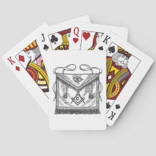 Masonic Apron Playing Cards