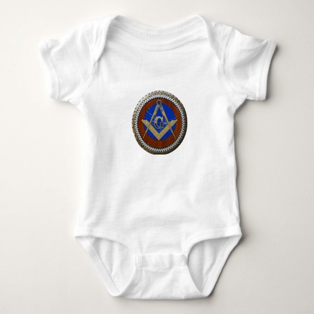 masonic baby bodysuit (Front)