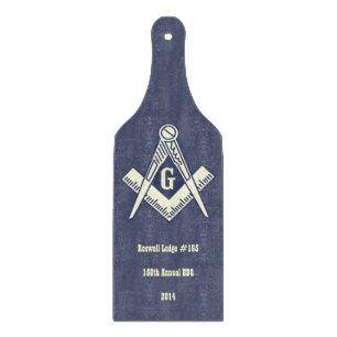 Masonic BBQ Cutting Board