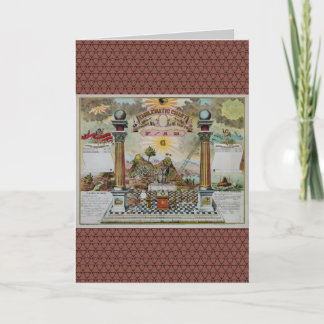 Masonic Chart 2 Card