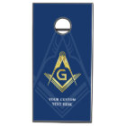 Masonic Cornhole Sets | Freemason Party Ideas