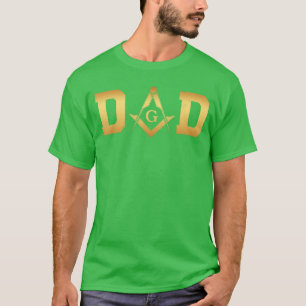 Masonic Dad Freemason retro retro friends T-Shirt