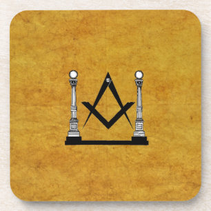 Masonic Drink Coaster