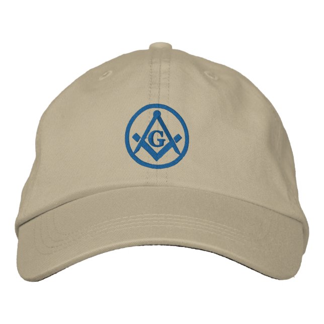 Masonic Embroidered Hat (Front)