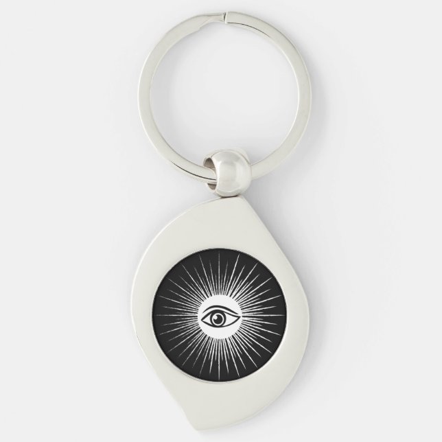 Masonic eye key ring (Front)