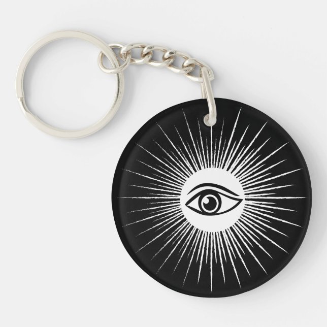 Masonic eye key ring (Front)