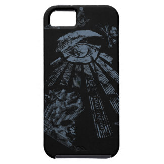 Masonic Fantasy blue Tough iPhone 5 Case