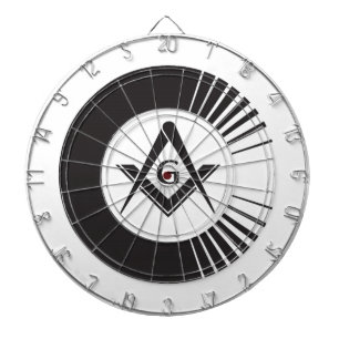 Masonic ,Freemason,Masons Dartboard
