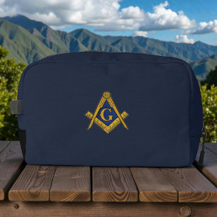 Masonic Freemasons Masonry Oes Square and Compass Dopp Kit