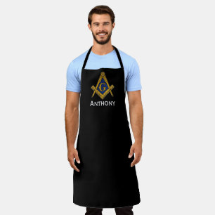Masonic Freemasons Masonry Square and Compass Apron