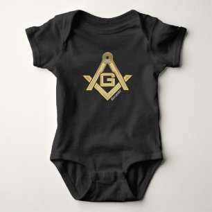 Masonic Golden Rush Baby Bodysuit