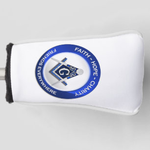 Masonic Golf Putter Cover