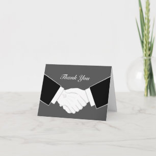 Masonic Greeting Handshake Freemasonry Thank You Card