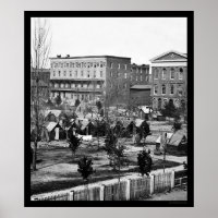 Masonic Hall on Decatur Street in Atlanta, GA 1864