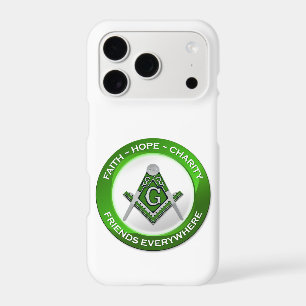 Masonic iPhone/iPad Case Green