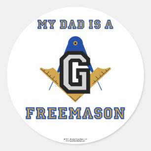 Masonic Kids - Classic Round Sticker