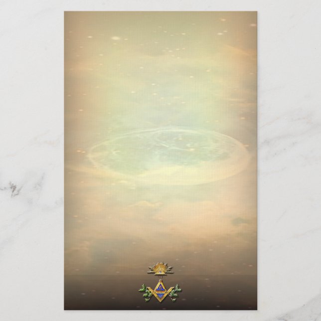 Masonic Life (Cosmos) Stationery (Front)