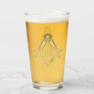 Masonic Life Glass