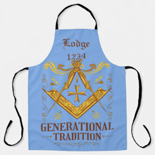Masonic Lodge Keeping Tradition Apron