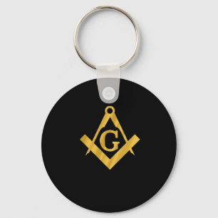 Masonic "Mason for Life" Key Ring