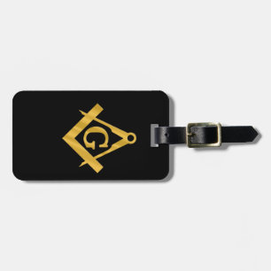 Masonic "Mason for Life" Luggage Tag