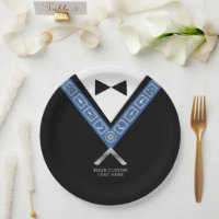 Masonic Masters Jewel Tux Template Freemason