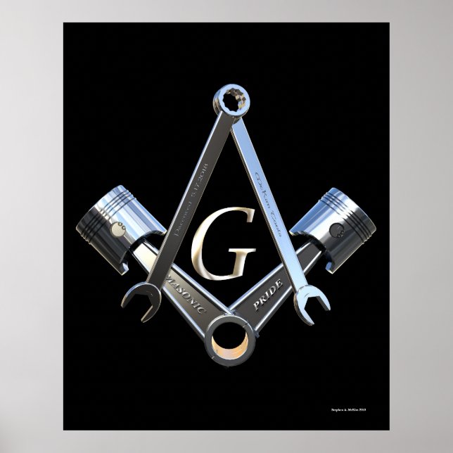Masonic Mechanic Poster (Front)