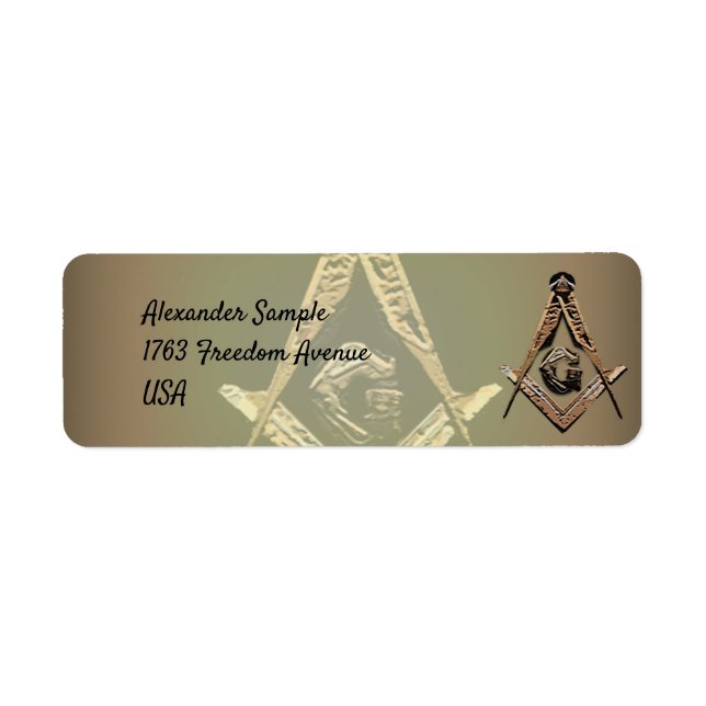 Masonic Minds (Golden) (Front)