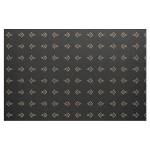 Masonic Minds (Golden) Fabric