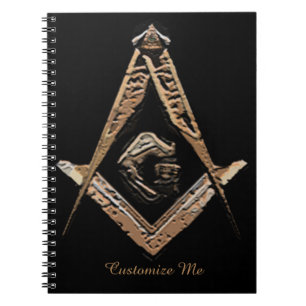 Masonic Minds (Golden) Notebook