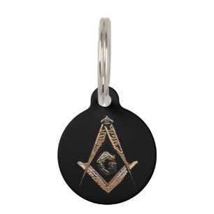 Masonic Minds (Golden) Pet Tag