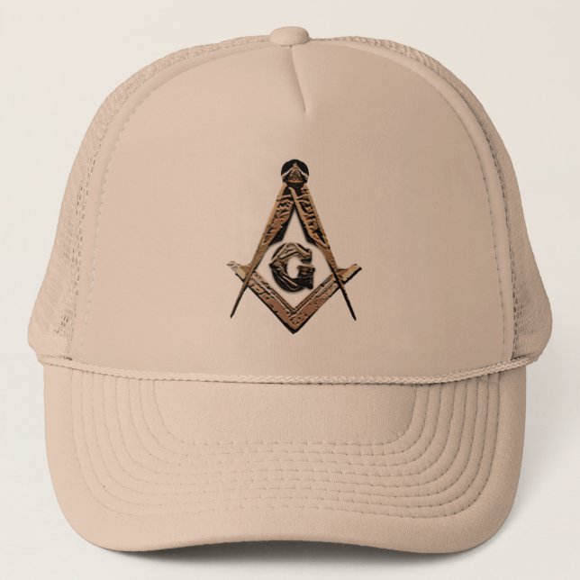 Masonic Minds (Golden) Trucker Hat (Front)