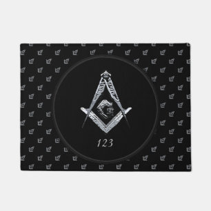Masonic Minds (Silvery) Doormat