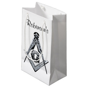 Masonic Minds (Silvery) Small Gift Bag