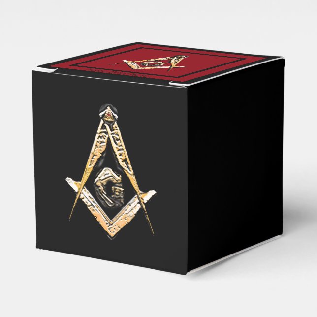 Masonic Minds (Yellowish) Favour Box (Front Side)