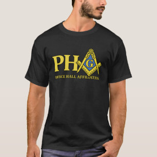 Masonic PHA Prince Hall Affiliation Freemason T-Shirt