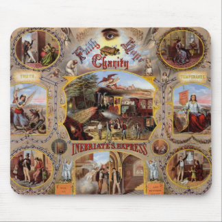 Masonic Poster Mouse Pad