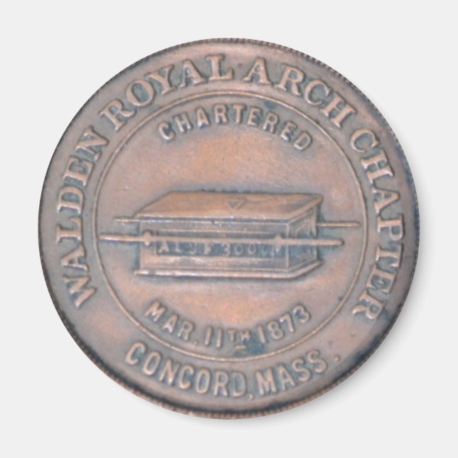 Masonic Royal Arch Penny Magnet (Front)