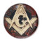 Masonic Squre & Compasses Buton