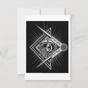 Masonic Style Postcard