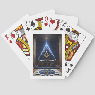 Masonic Style Set of Poker Cards